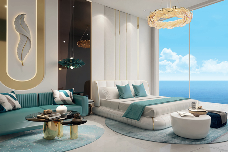 آپارتمان‌ها و ویلاهای لوکس در پروژه Oceanz